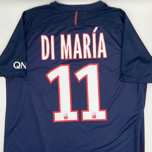 Di Maria #11 PSG 2016/2017 Home ORIGINAL Nike VTG Rare Soccer Jersey (XXL)